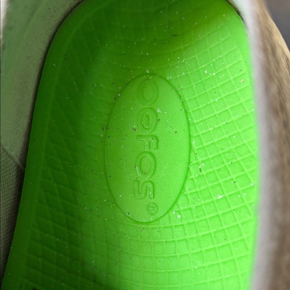 Oofos Oomf low gray slip on recover shoes, Men\'s Size 8 main image 5